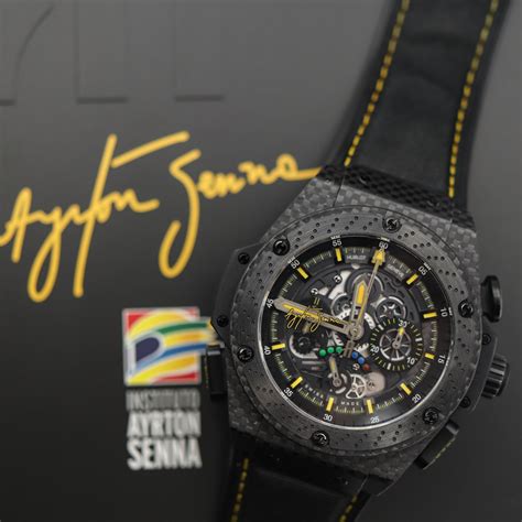 relogio hublot ayrton senna king power|Hublot king Ayrton Senna limited edition.